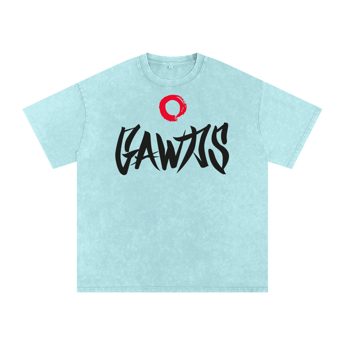 Snow Washed Oversized Cotton T-Shirt – Gawds Shop